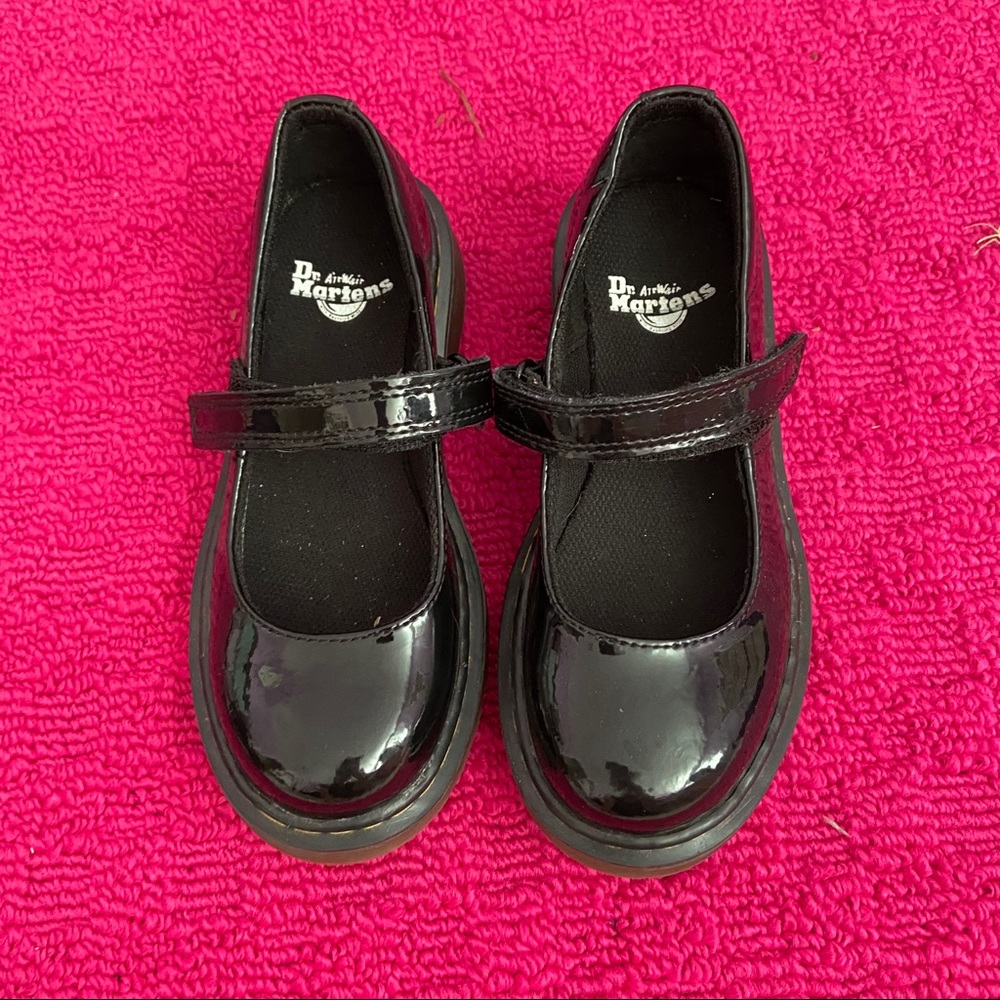 Black Patent Dr Martens Mary Janes